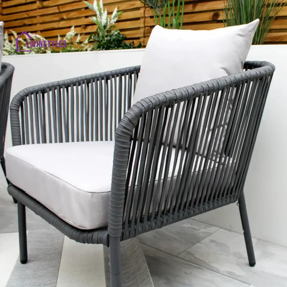 Ophelia 5-Seater Outdoor All-Weather Rope Sofa Set - Sofa Set