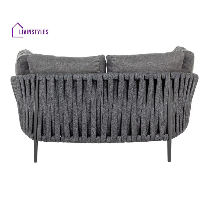 Ophelie Outdoor Patio Rope Daybed for Garden - Daybed