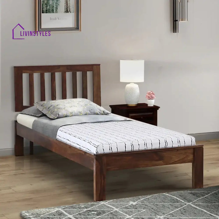 Bhawika Sheesham Wood Single Beds Teak Bedroom Furniture Sets