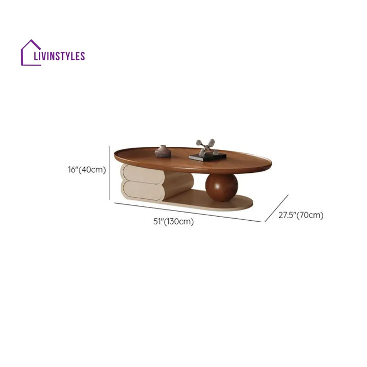 Oro Designer Coffee Table for Living Room