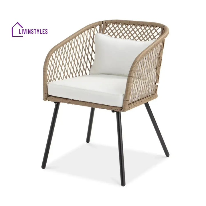 Ottilie Outdoor Wicker 3-Piece Patio Set - Patio Set