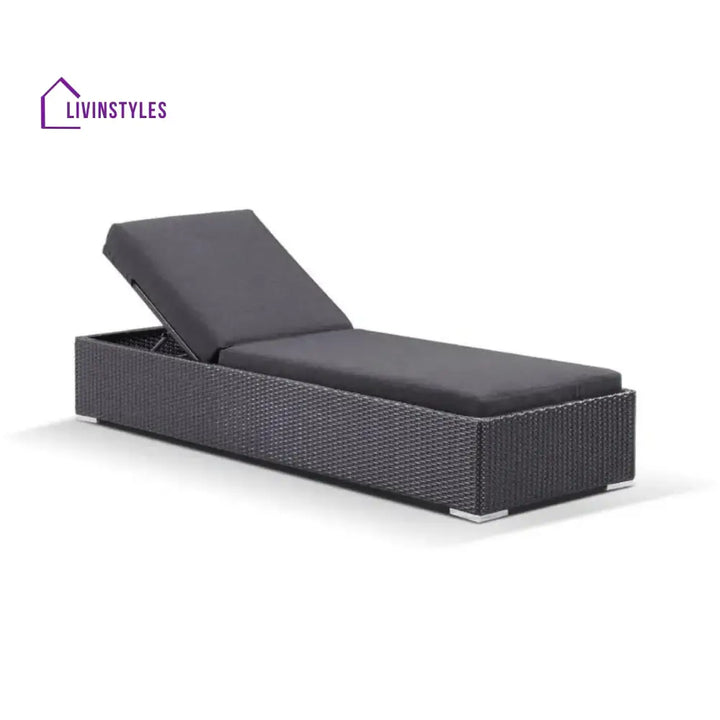 Outdoor Wicker Lounge Chairs Set of 2 - Lounger Set
