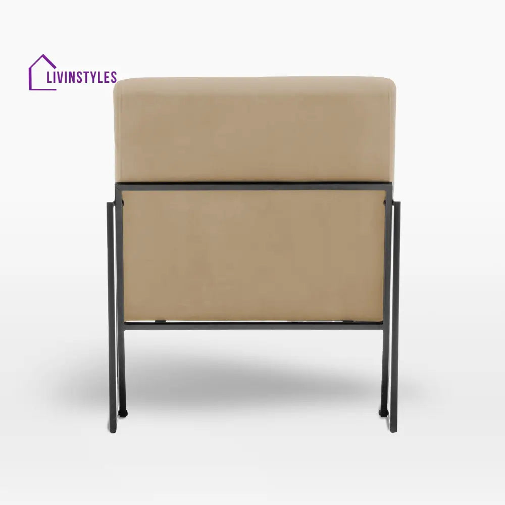 Oviya Metal Frame Living Room Chair