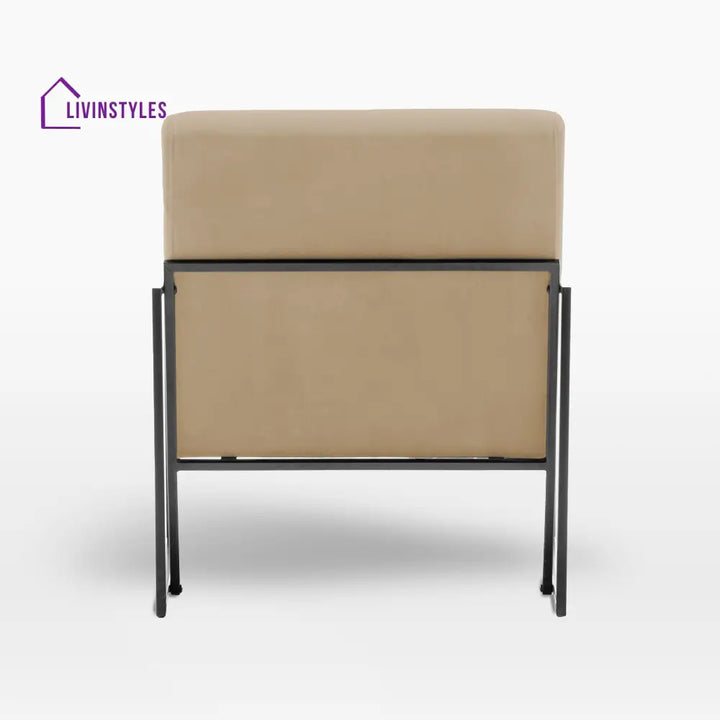 Oviya Metal Frame Living Room Chair