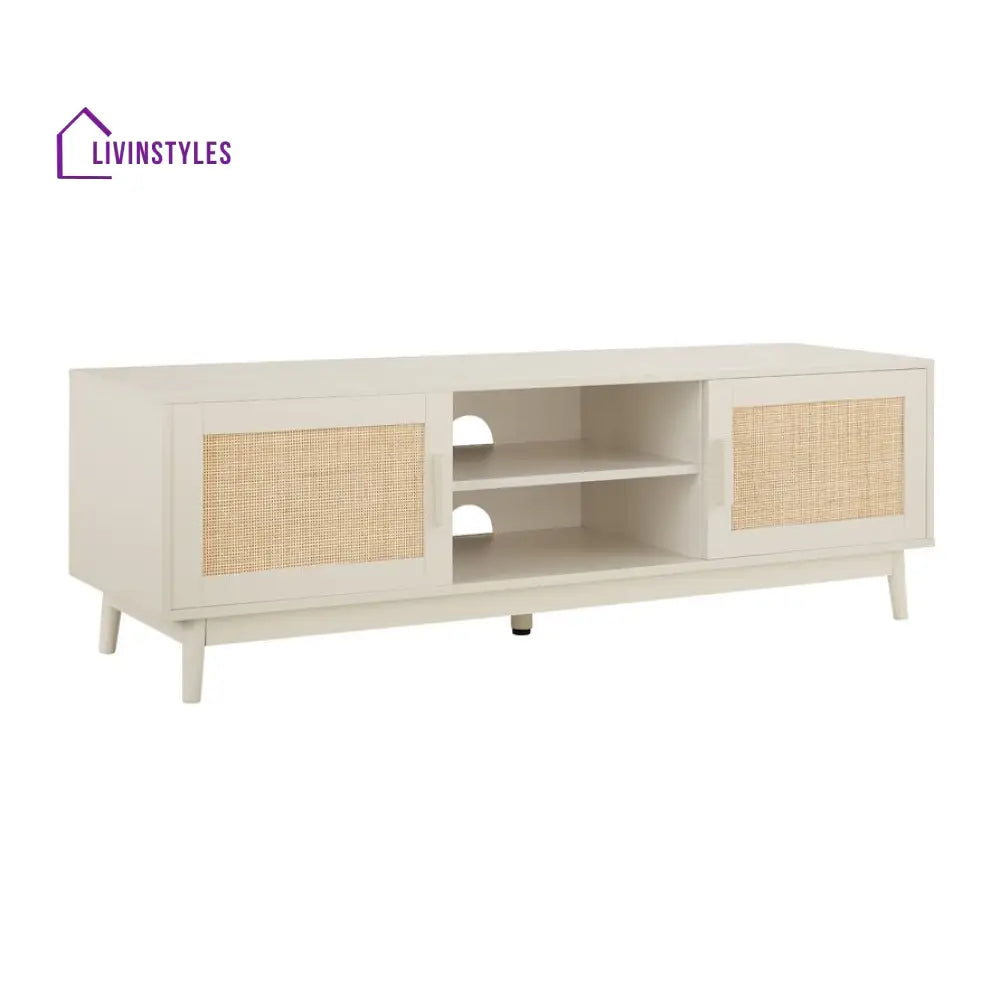 Pablo TV Unit for TVs up to 60’’- White - TV Unit