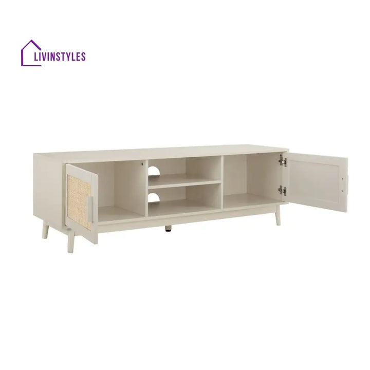 Pablo TV Unit for TVs up to 60’’- White - TV Unit