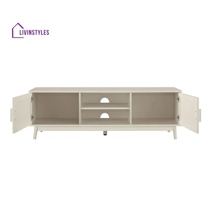Pablo TV Unit for TVs up to 60’’- White - TV Unit