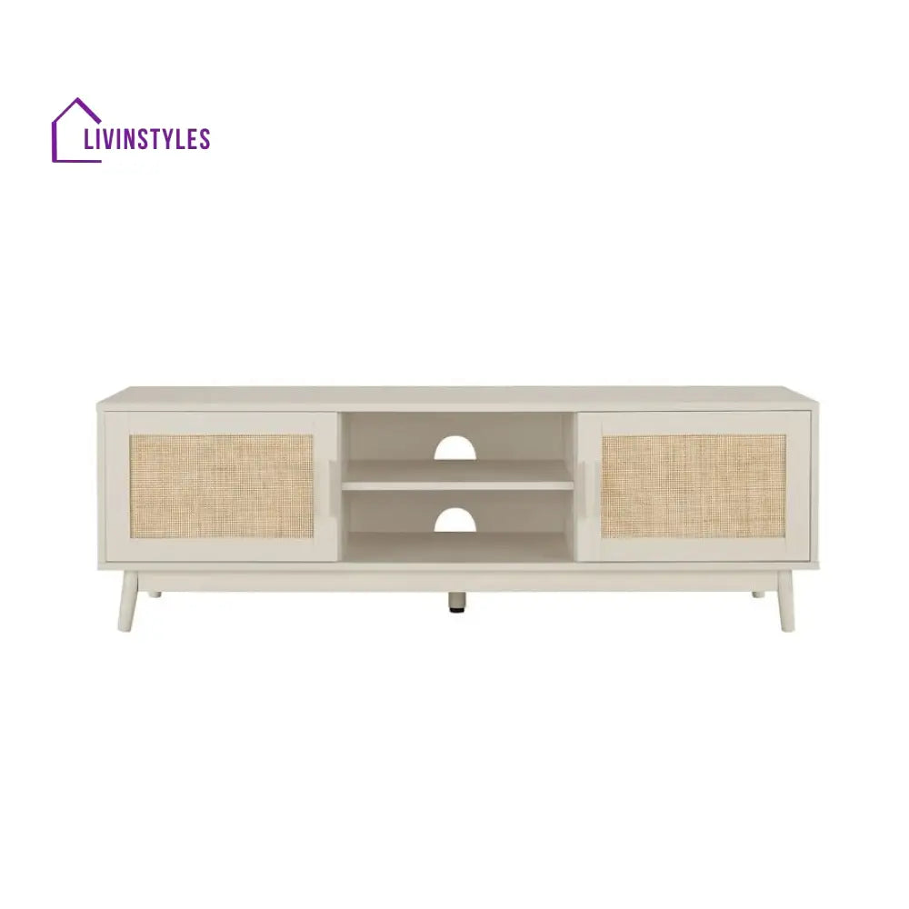 Pablo TV Unit for TVs up to 60’’- White - TV Unit