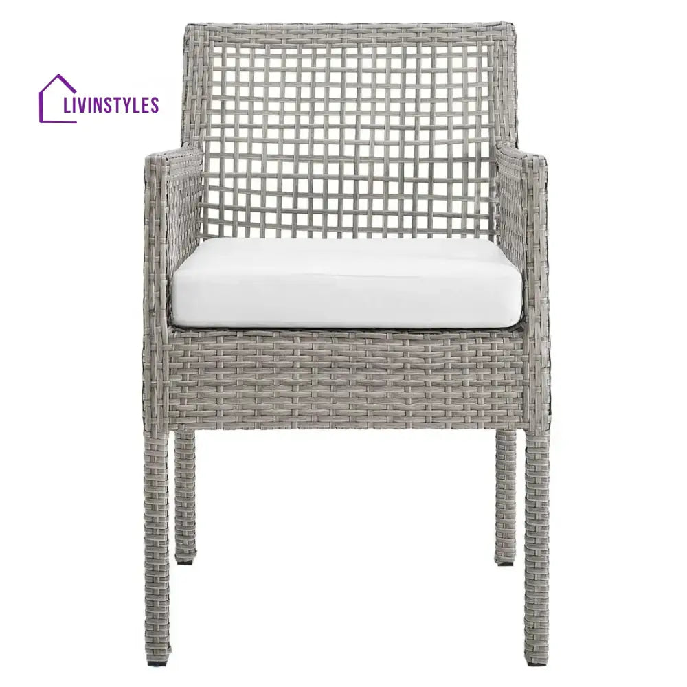 Paloma 1-Piece Outdoor Rattan Wicker Patio Dining Chair - Dinning Chairs