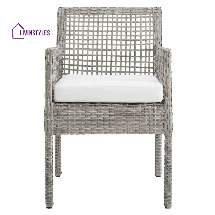 Paloma 1-Piece Outdoor Rattan Wicker Patio Dining Chair - Dinning Chairs