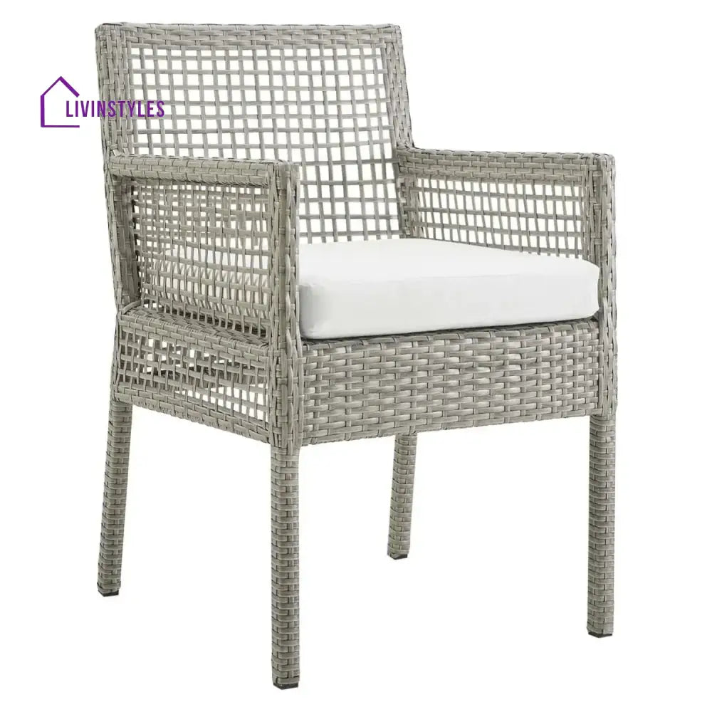 Paloma 1-Piece Outdoor Rattan Wicker Patio Dining Chair - Dinning Chairs