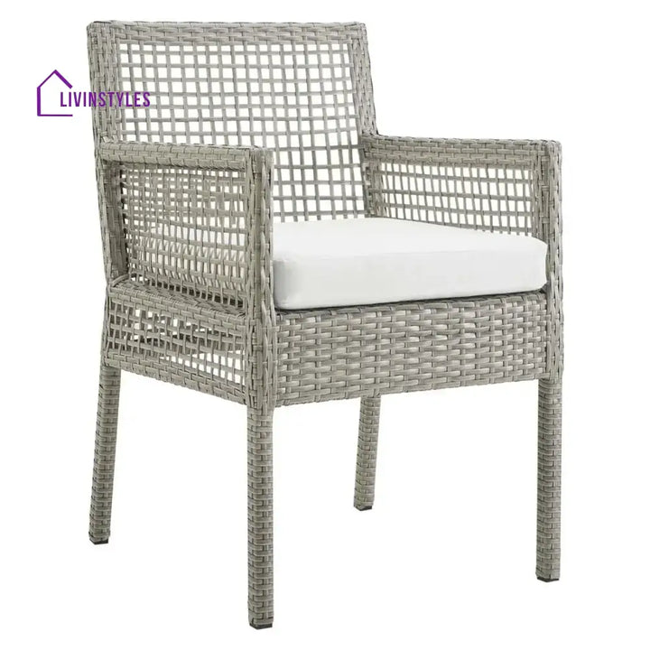 Paloma 1-Piece Outdoor Rattan Wicker Patio Dining Chair - Dinning Chairs