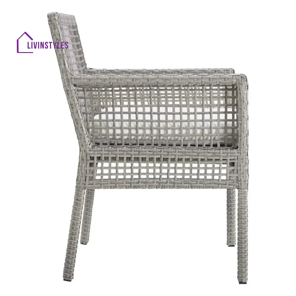 Paloma 1-Piece Outdoor Rattan Wicker Patio Dining Chair - Dinning Chairs