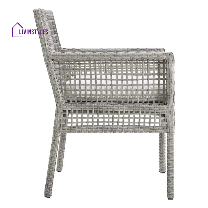 Paloma 1-Piece Outdoor Rattan Wicker Patio Dining Chair - Dinning Chairs