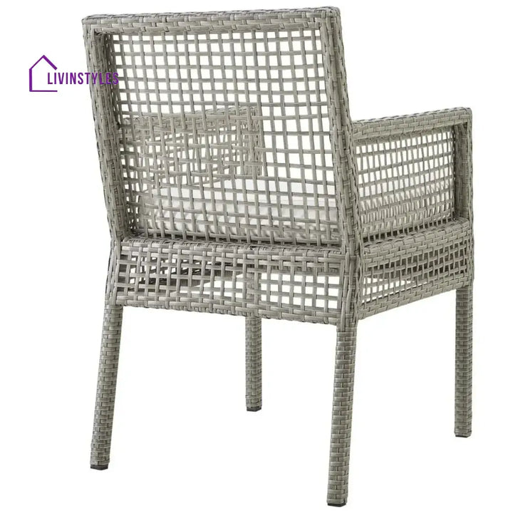 Paloma 1-Piece Outdoor Rattan Wicker Patio Dining Chair - Dinning Chairs