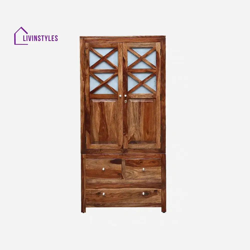 Paloma 2 door sheesham wood wardrobe