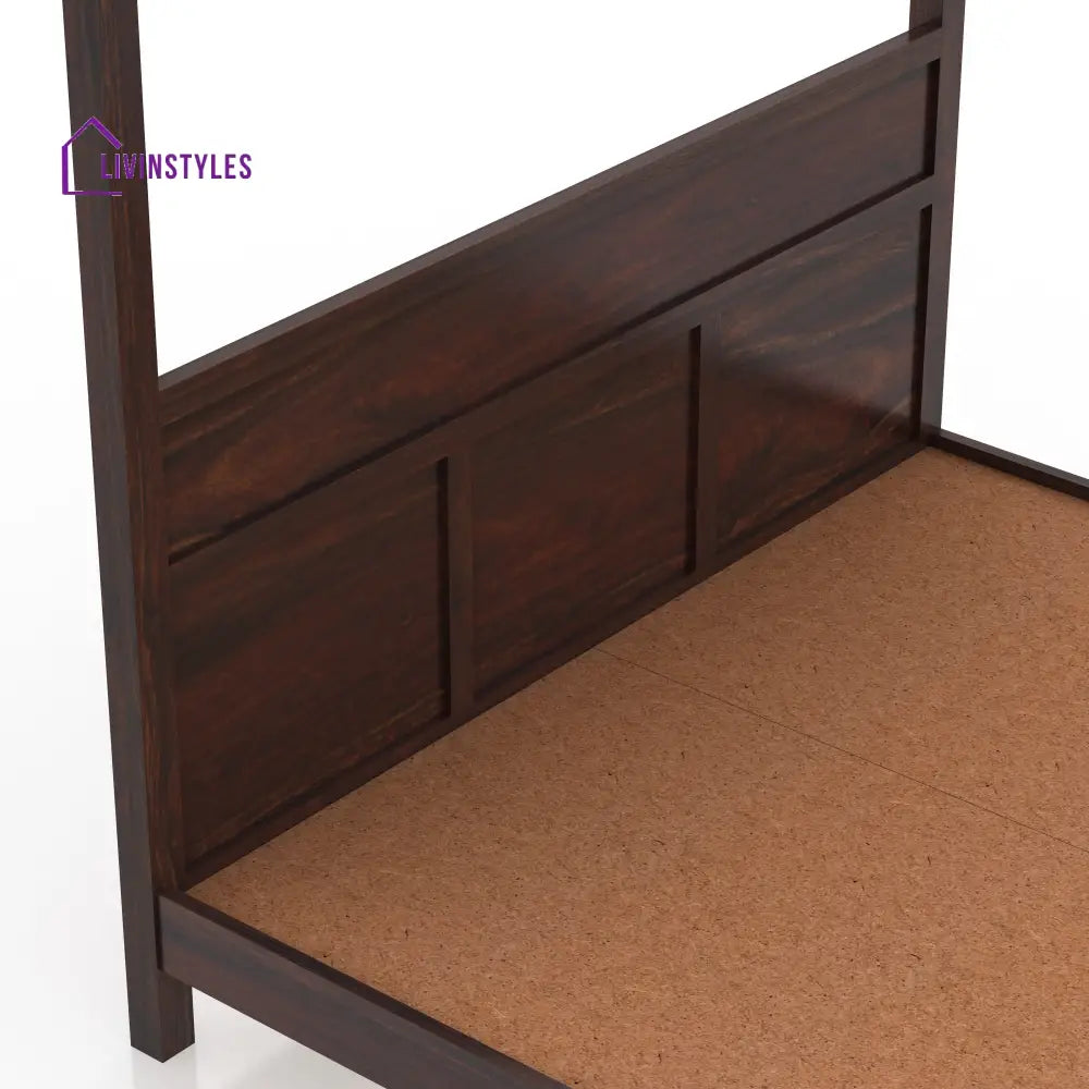 Paloma Grand Poster Solid Sheesham Wood Bed Bed