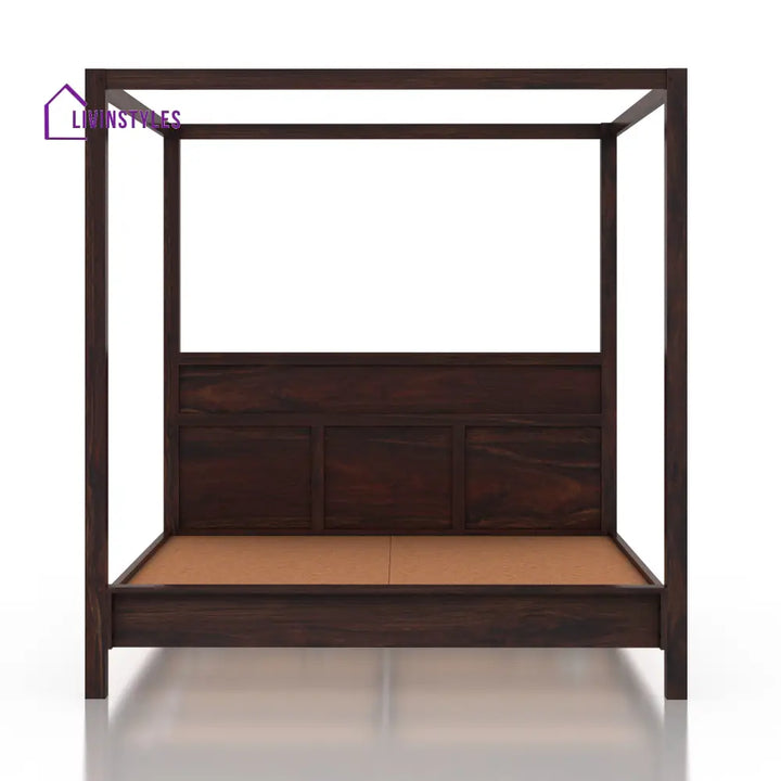 Paloma Grand Poster Solid Sheesham Wood Bed Bed