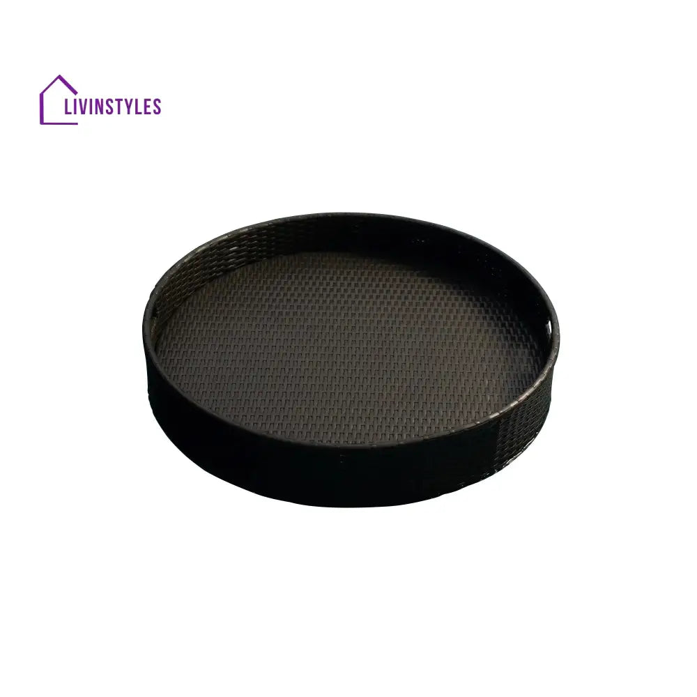 Parisha Luxury Floating Serving Tray For Swimming Pool - Brown (Round)