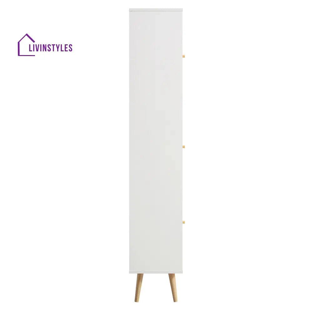 Frances Woven Rattan Tallboy Bathroom Unit White Bathroom Cabinets