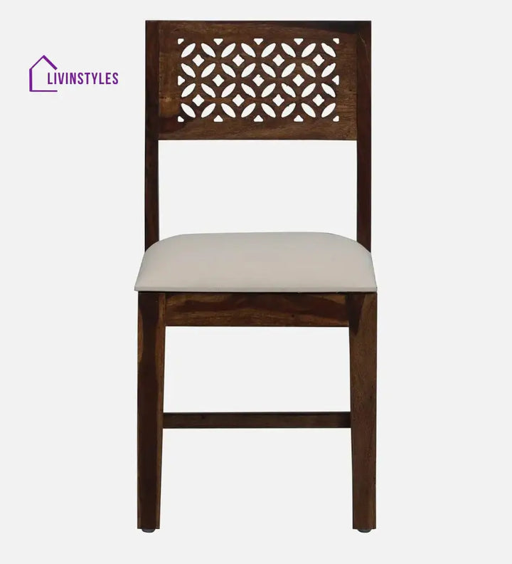 Parnika Sheesham Wood 6 Seater Dining Set In Provincial Teak Finish,