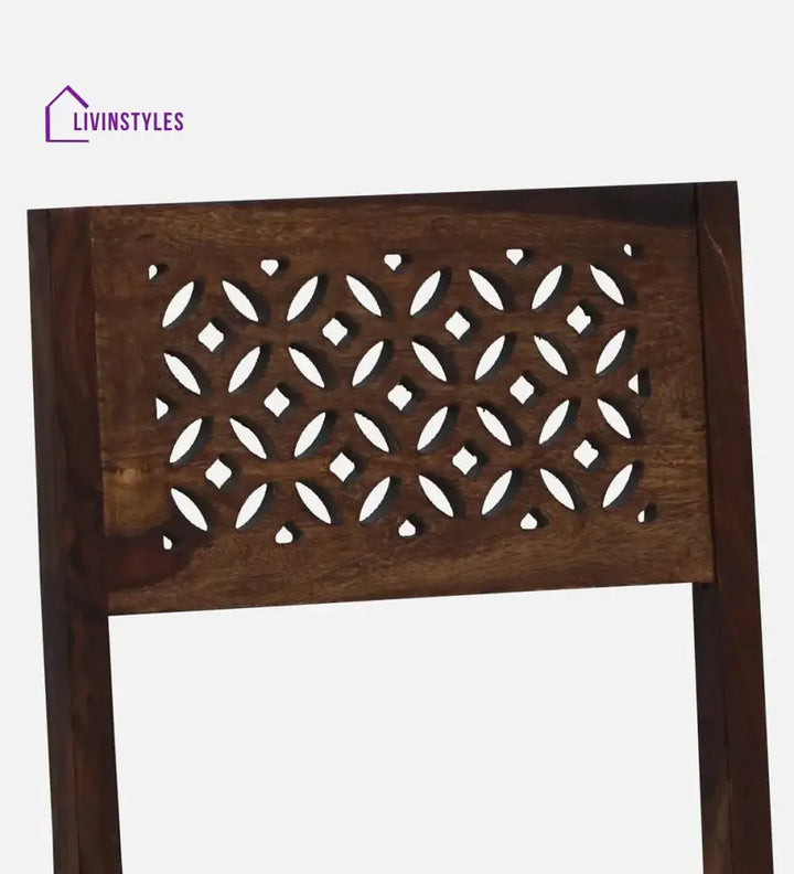 Parnika Sheesham Wood 6 Seater Dining Set In Provincial Teak Finish,