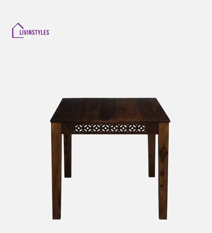 Parnika Sheesham Wood 6 Seater Dining Set In Provincial Teak Finish,
