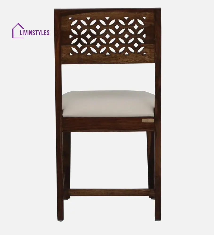 Parnika Sheesham Wood 6 Seater Dining Set In Provincial Teak Finish,