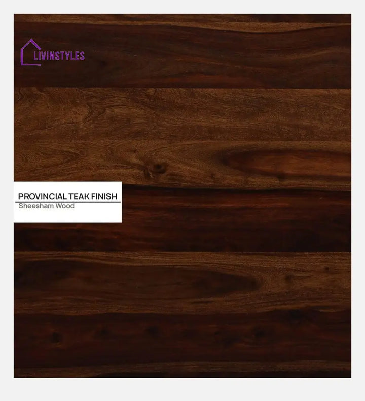 Parnika Sheesham Wood 6 Seater Dining Set In Provincial Teak Finish,