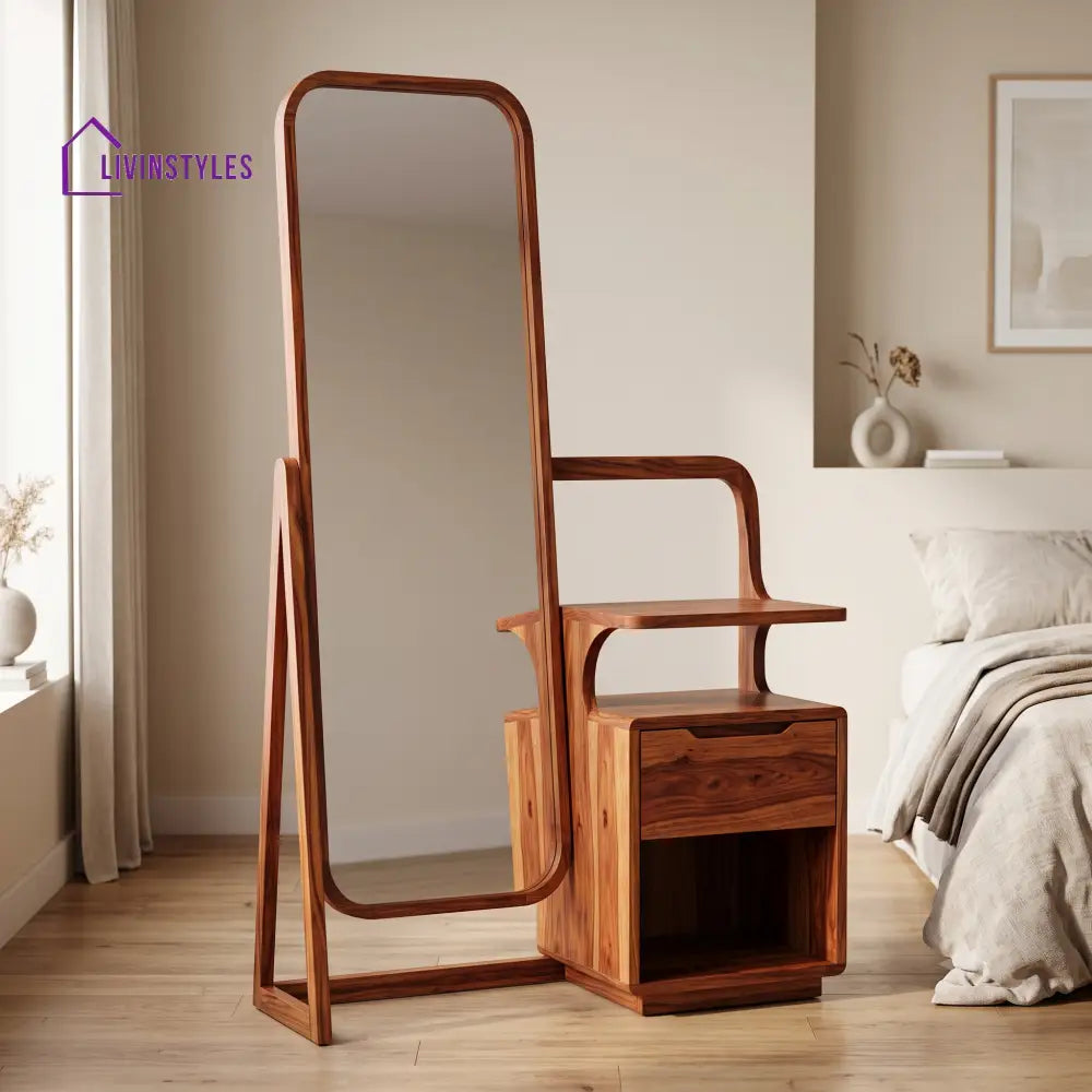 Pascal Premium Solid Wood Dressing Table for Bedroom | New Designer Dressing Unit