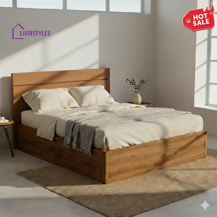 Patricia Premium Sheesham Wood Bed