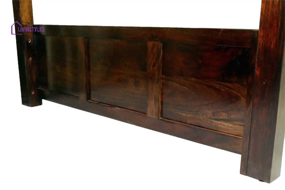 Patricia Solid Sheesham Wood Poster Bed Bed