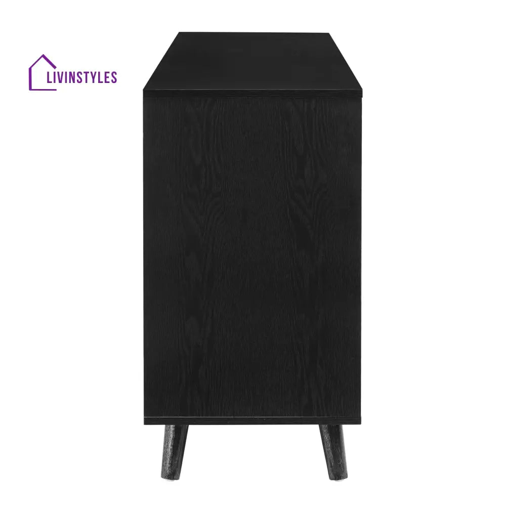 Patricio Large Sideboard with Drawers - Black Sideboard