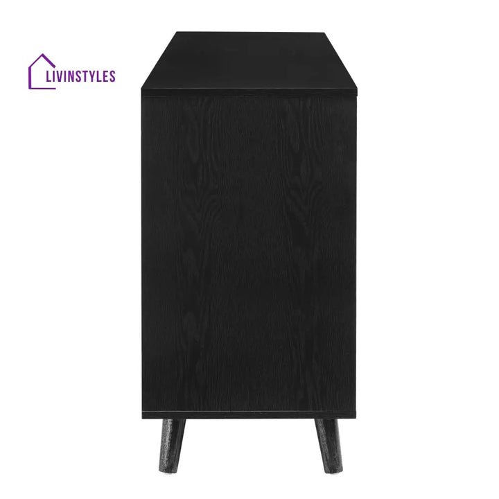 Patricio Large Sideboard with Drawers - Black Sideboard