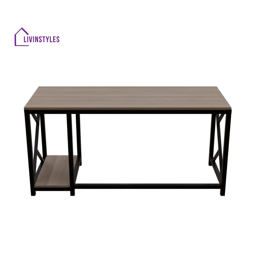 Patrick Computer Table With Open Storage | Computer Table | Study Table for Home - Art & Drafting Tables