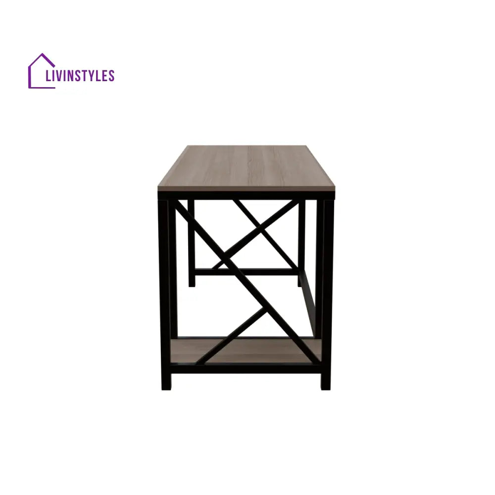 Patrick Computer Table With Open Storage | Computer Table | Study Table for Home - Art & Drafting Tables