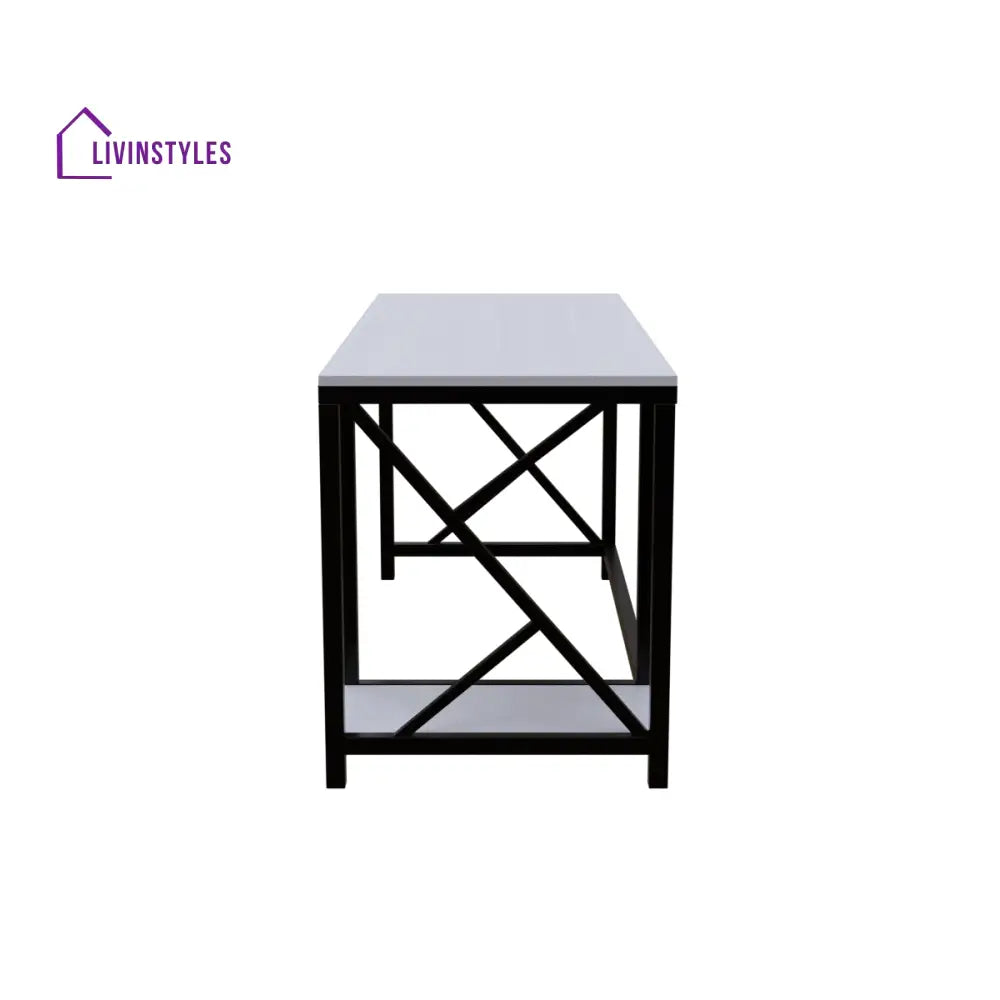 Patrick Computer Table With Open Storage | Computer Table | Study Table for Home - Art & Drafting Tables