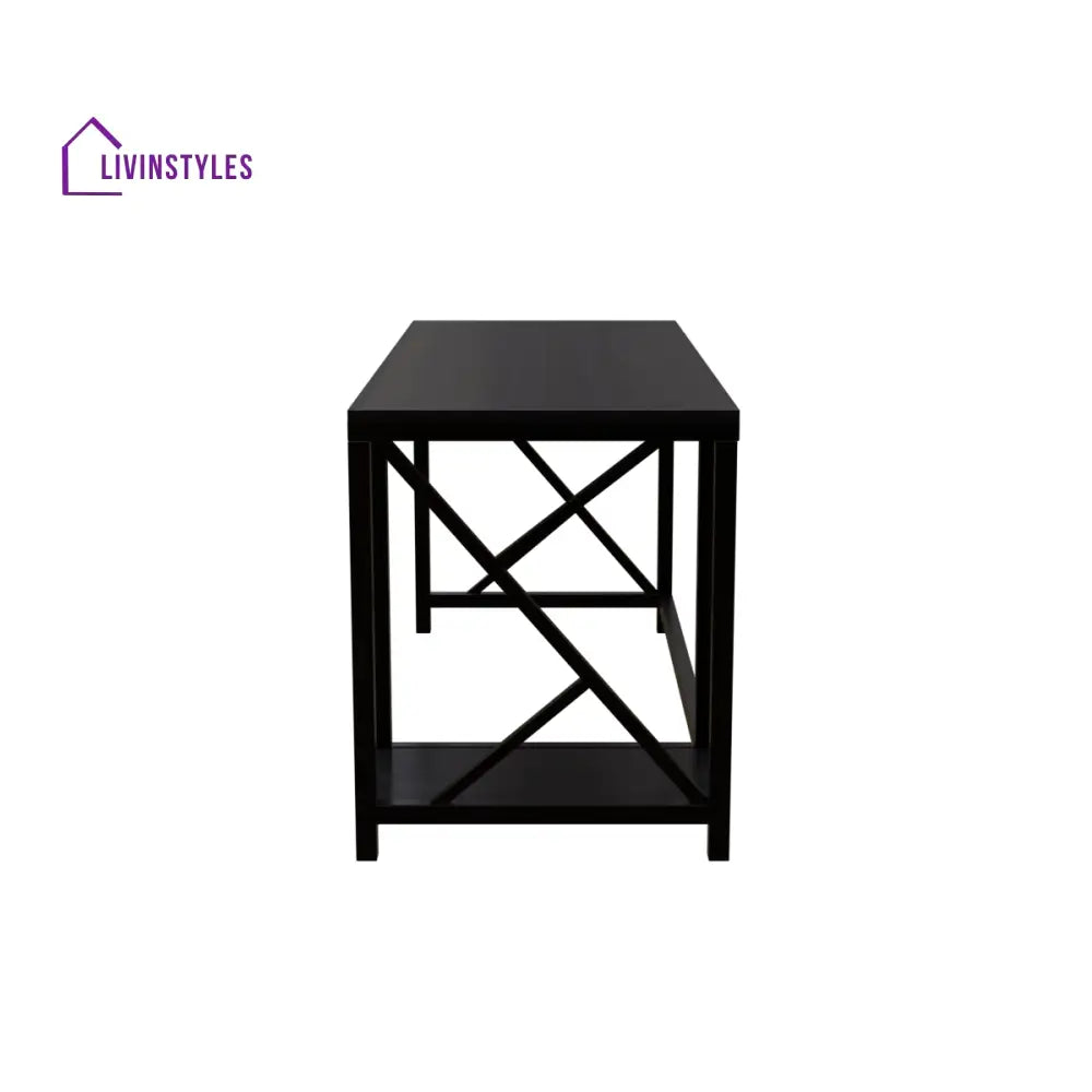 Patrick Computer Table With Open Storage | Computer Table | Study Table for Home - Art & Drafting Tables