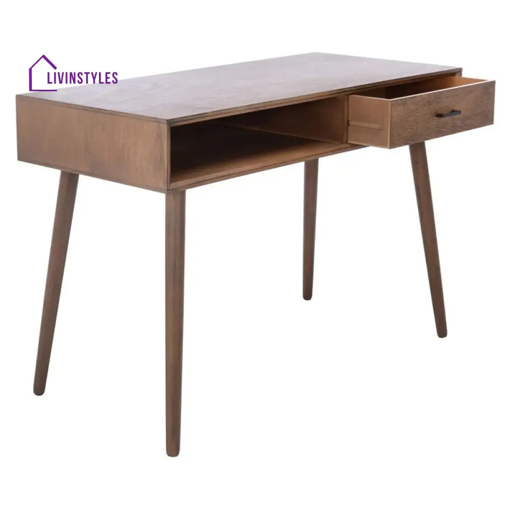Pavel Solid Sheesham Wood Study Table for Students