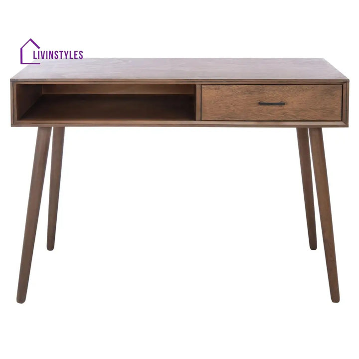 Pavel Solid Sheesham Wood Study Table for Students