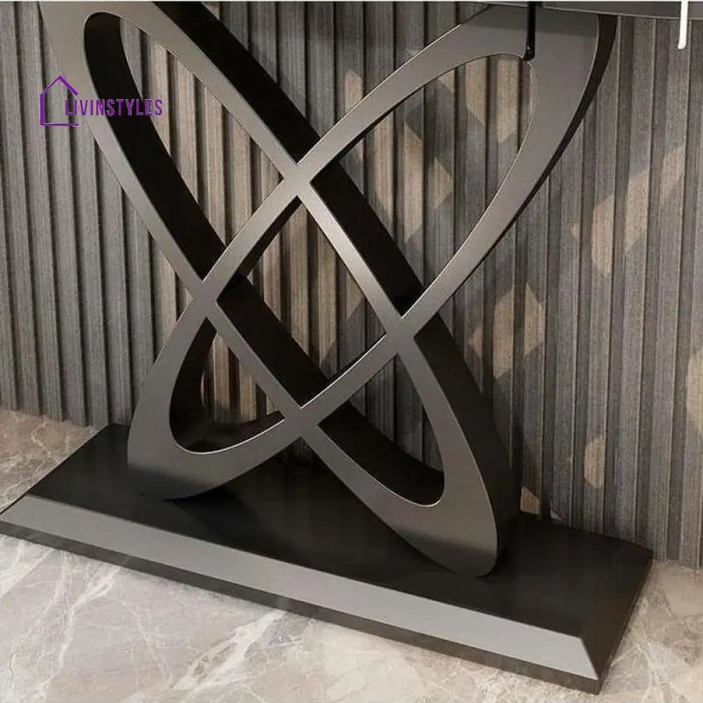 Pavel Stainless Steel Console Table for Living Room