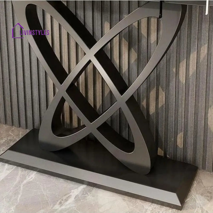 Pavel Stainless Steel Console Table for Living Room