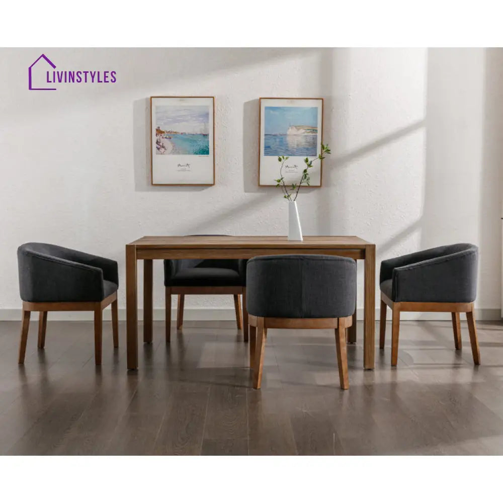 Pavitra Solid Wood and Fabric Arm Chair | Living Room Chair | Lounge Chair - Single Chair