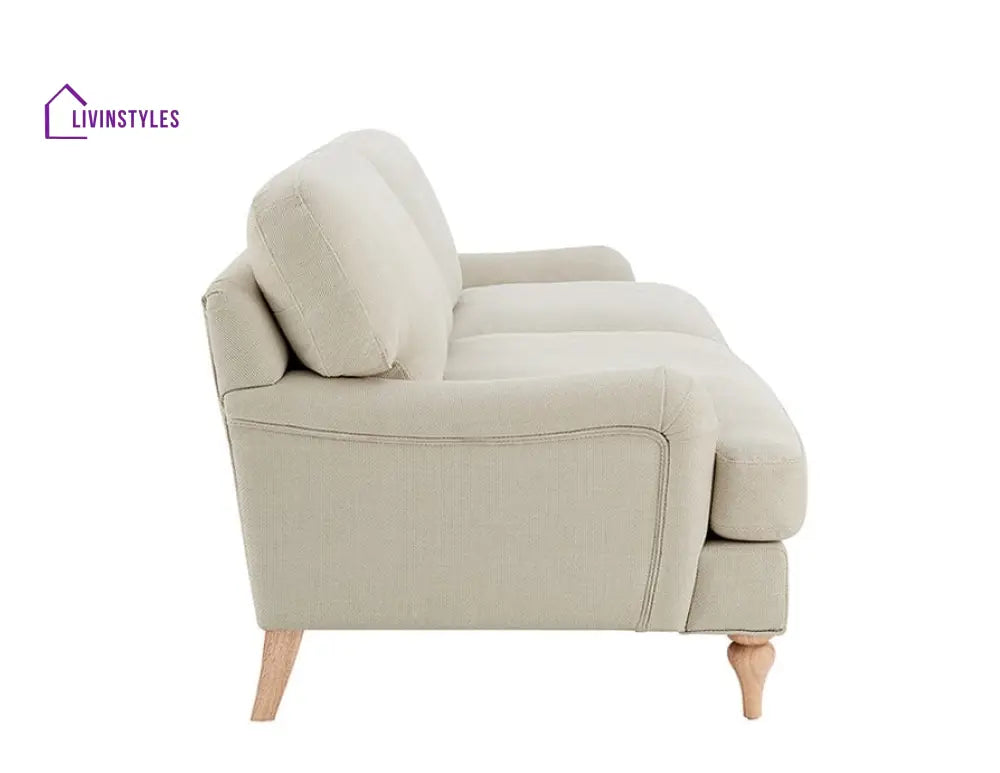 Pedro 3 Seater Sofa - Beige - Sofas