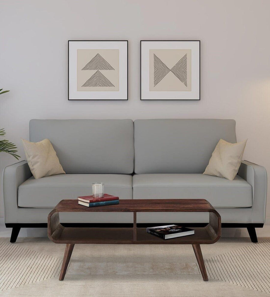 Peep Sheesham Wood Coffee Table In Provincial Teak Finish