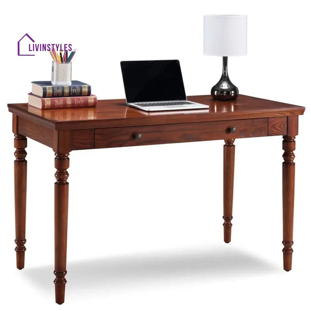Pelageya Solid Wood Study Table for Students