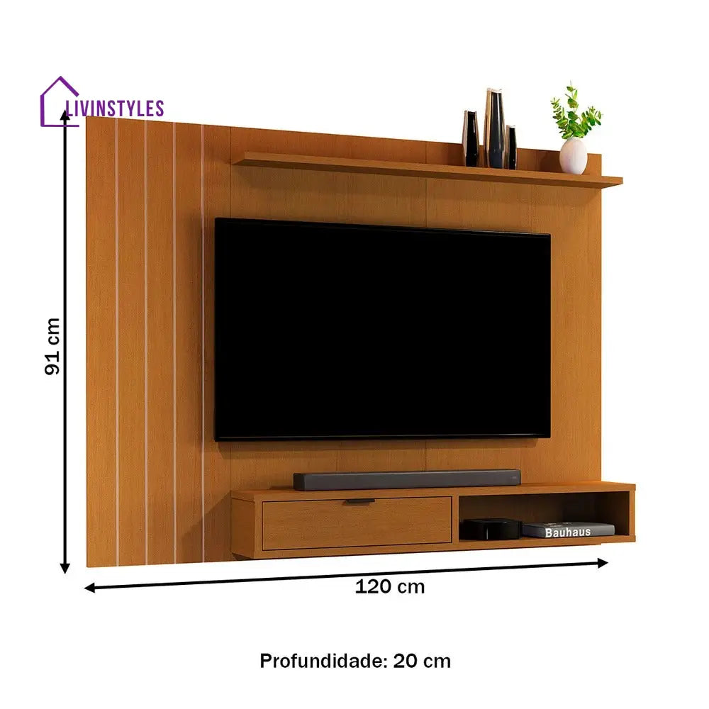 Pelageya Wall Mounted Tv Unit Stand for Living Room