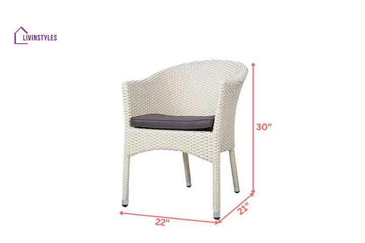 Perlita Outdoor Patio Seating Set 2 Chairs and 1 Table Set - Coffee Table Sets