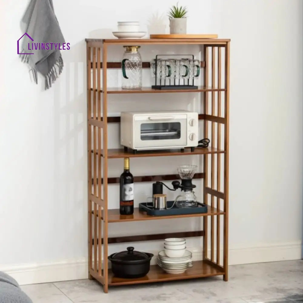 Platon Solid Wood Storage Shelves