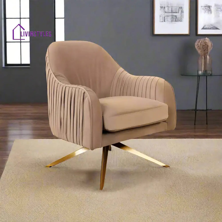 Plush Neutral Retreat Lounge Chair Furniture